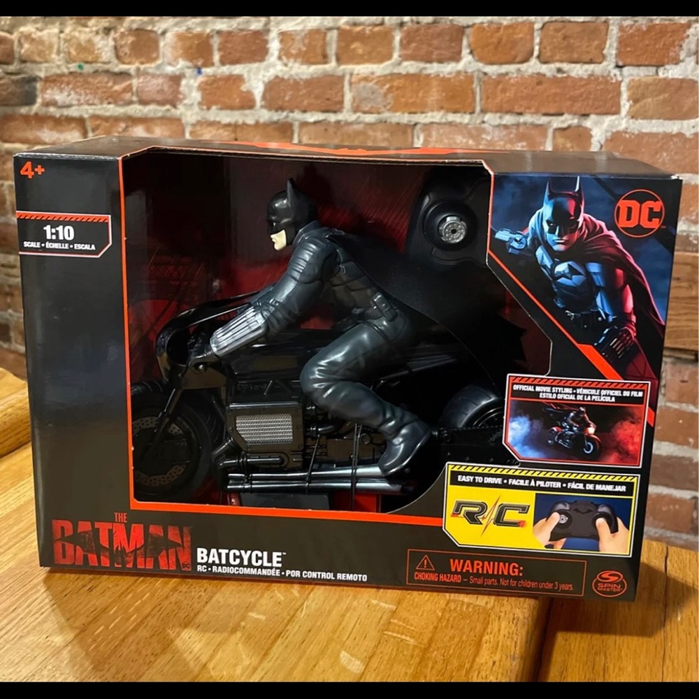 DC The Batman Remote Control Batcycle